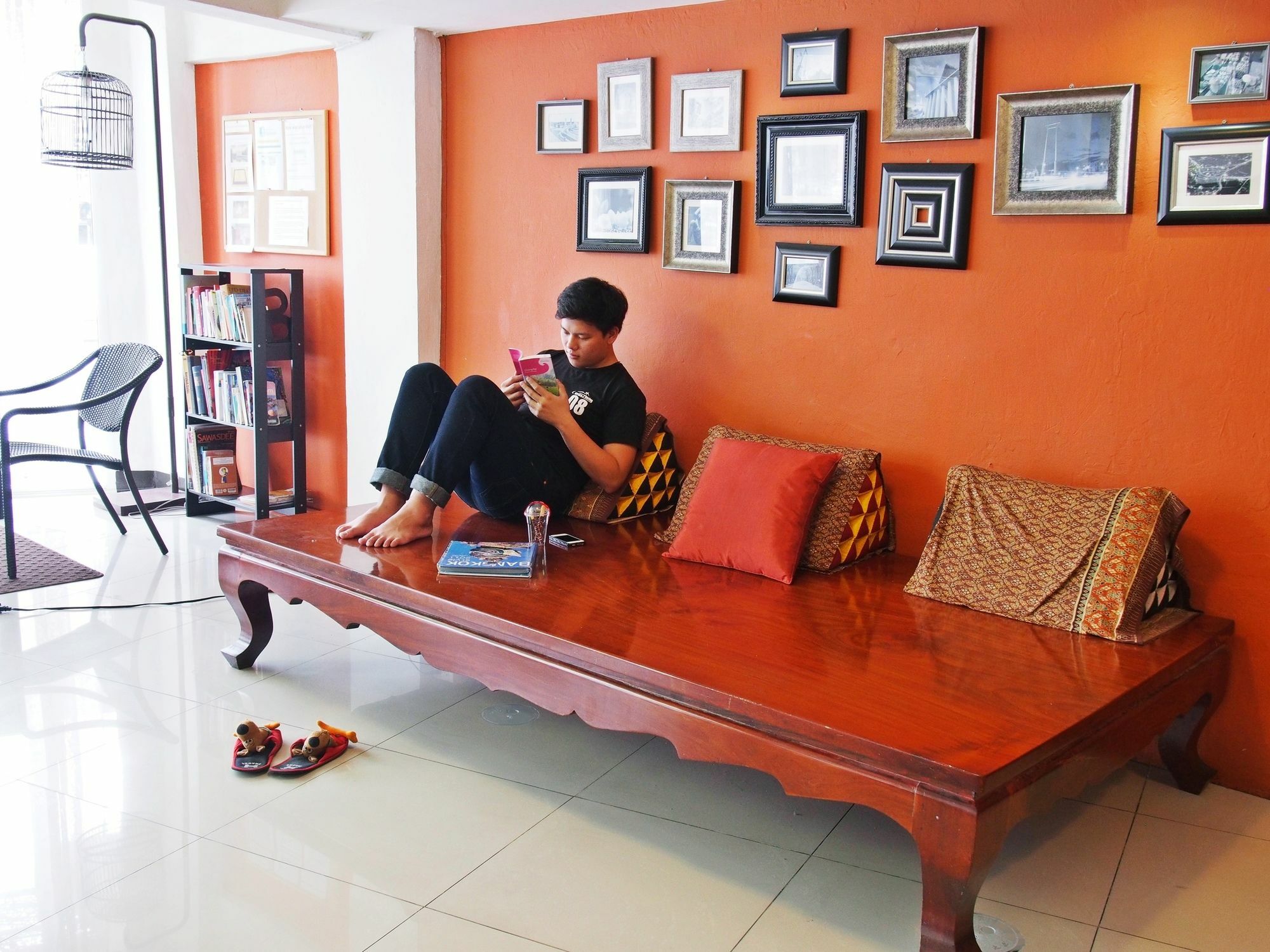 Link Corner Hostel Bangkok Exterior photo